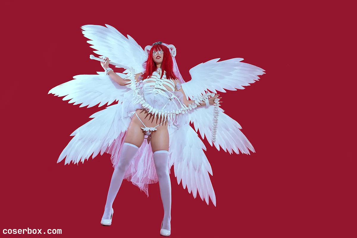 云溪溪 NO.054 奶桃 萝斯莉莉斯·六翼炽天使 - 2