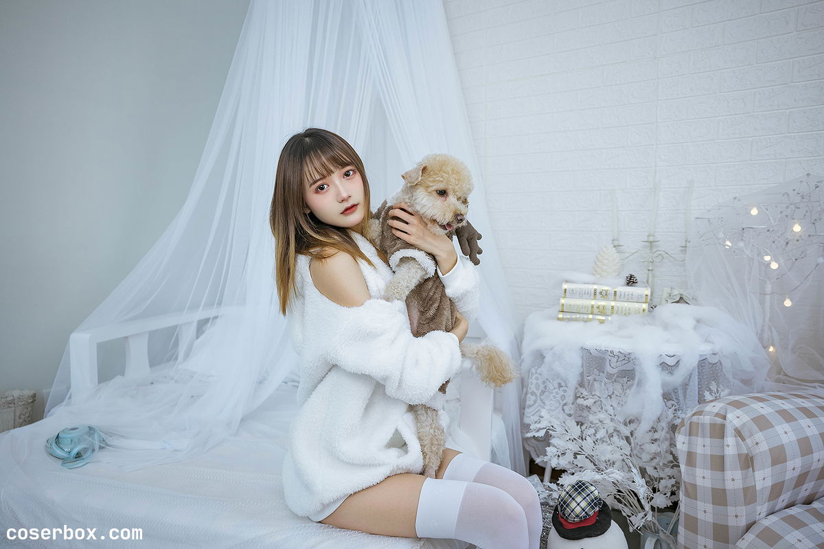 兔子Zzz不吃胡萝卜 NO.056 温馨少女与宠物们  - 1