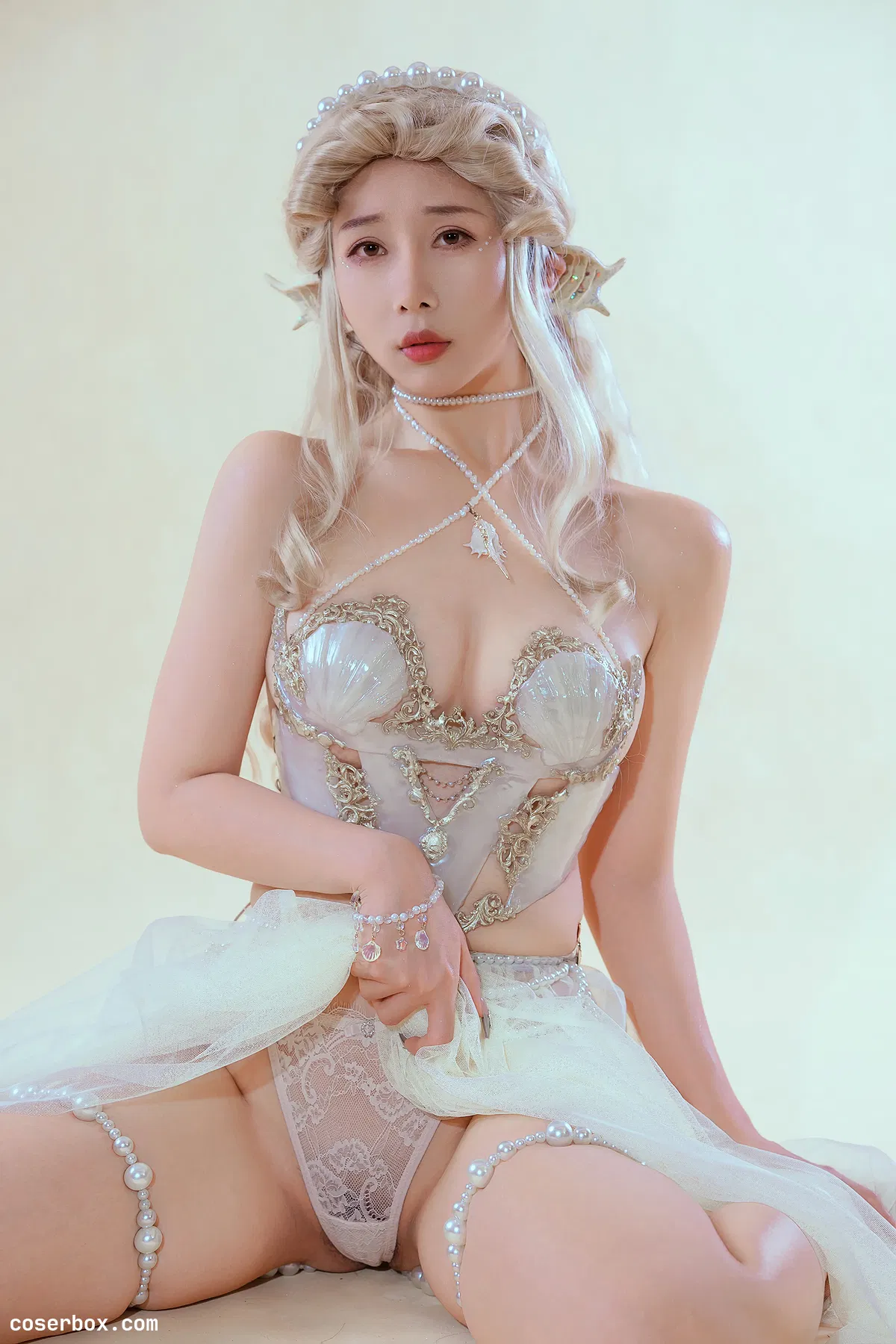 云溪溪 NO.054 奶桃 珊迦娜·人鱼 - 2