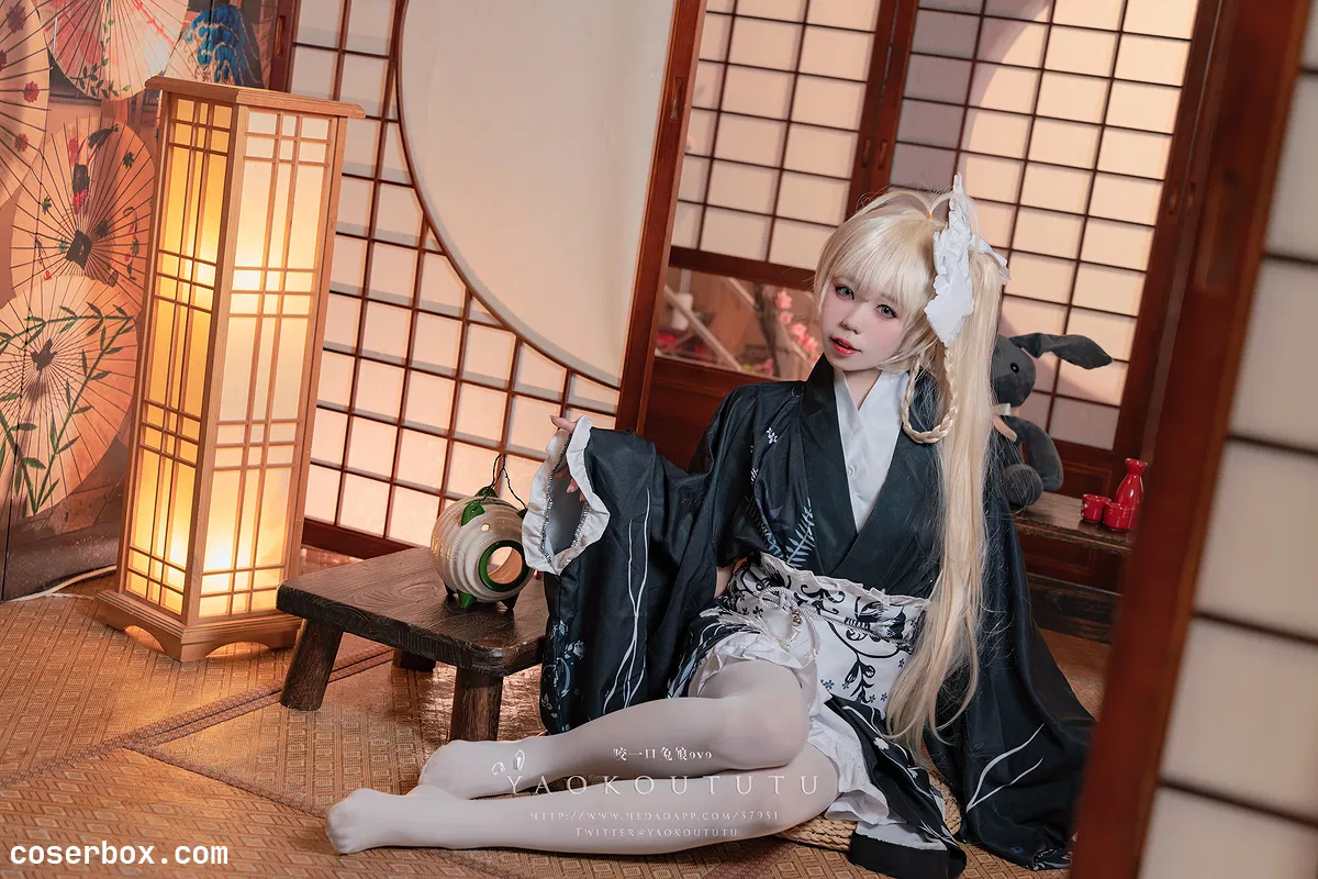 黏黏团子兔 NO.052 六月T3专属特典『穹妹浴衣』 - 1