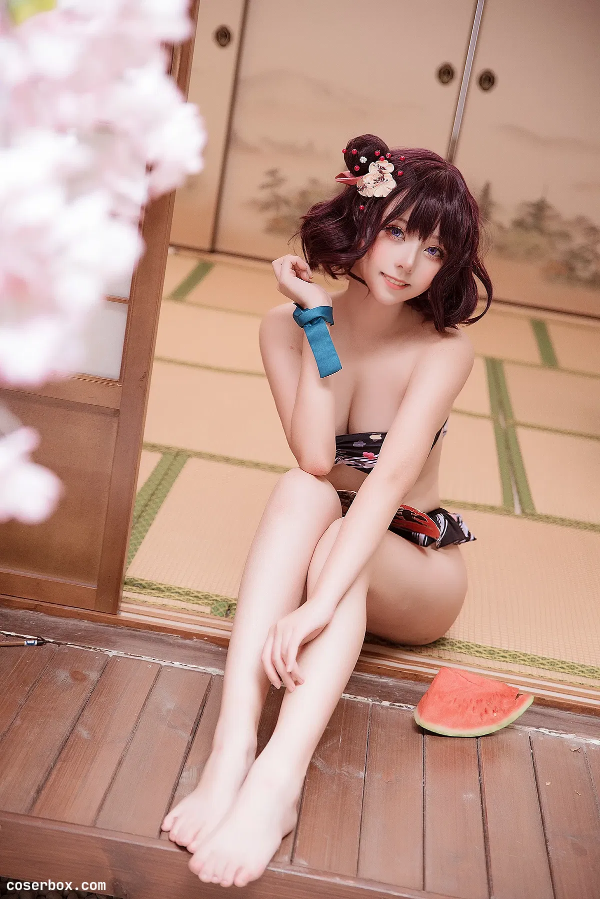 菌烨tako NO.010葛飾北斎水着 [9P 65.58MB] - 1