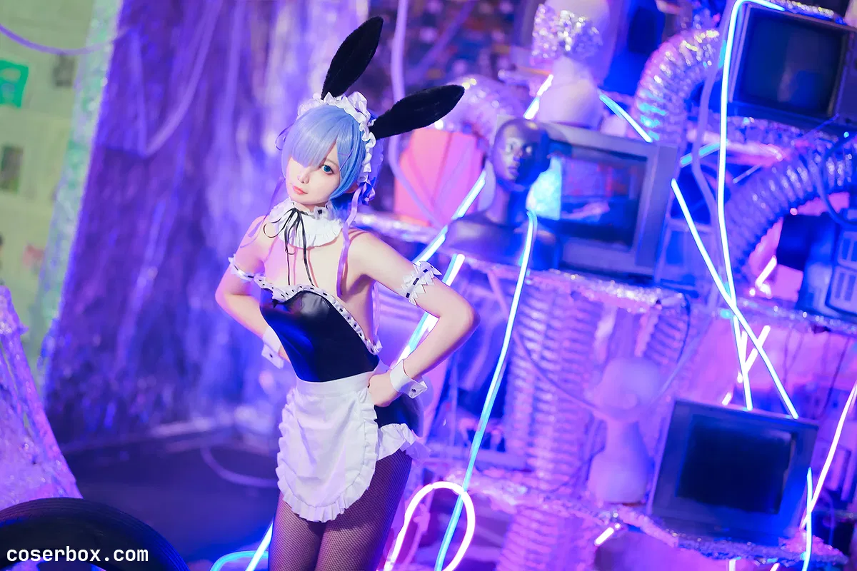 封疆疆v NO.007 蕾姆兔女郎 [18P 211.93MB] - 2