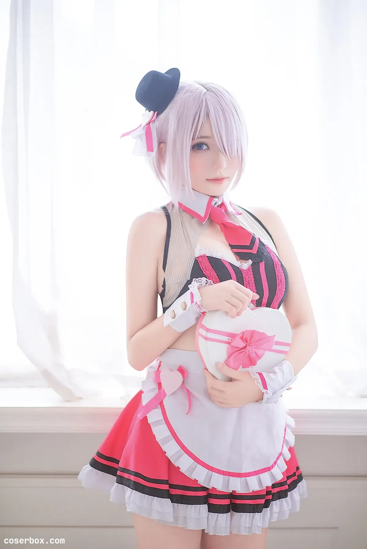 菌烨tako NO.006玛修情人节女仆 [9P 7.03MB] - 1