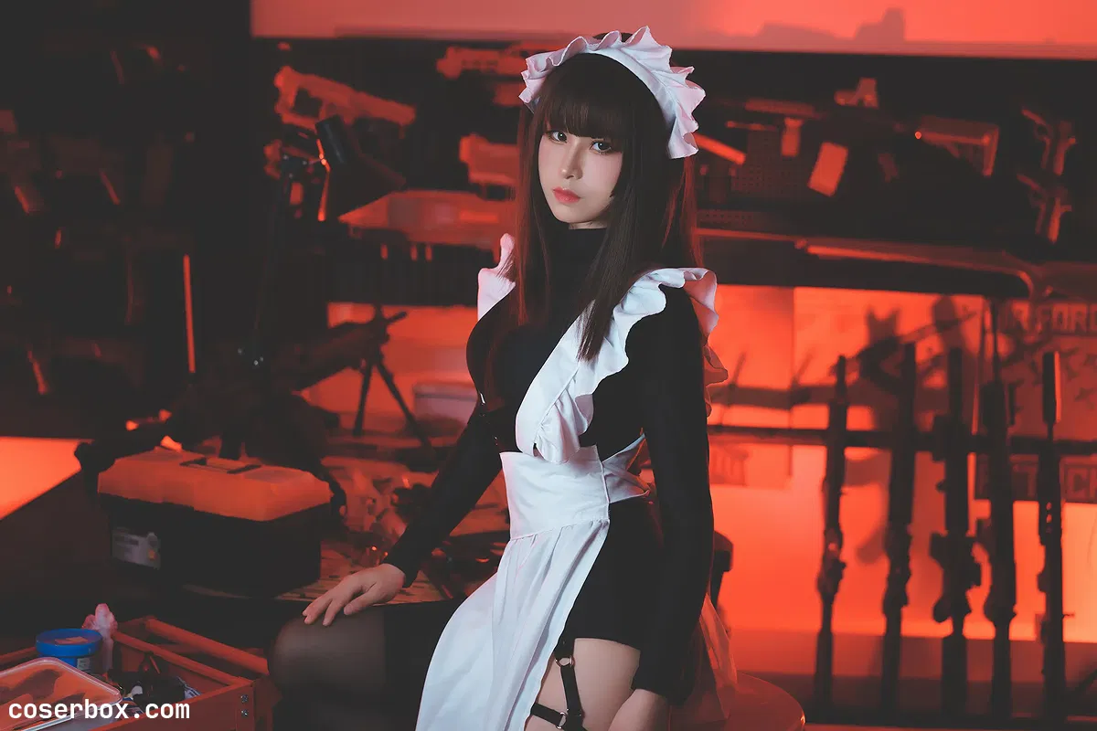 田璐璐 NO.006 高叉女仆 [24P 2.23MB] - 1