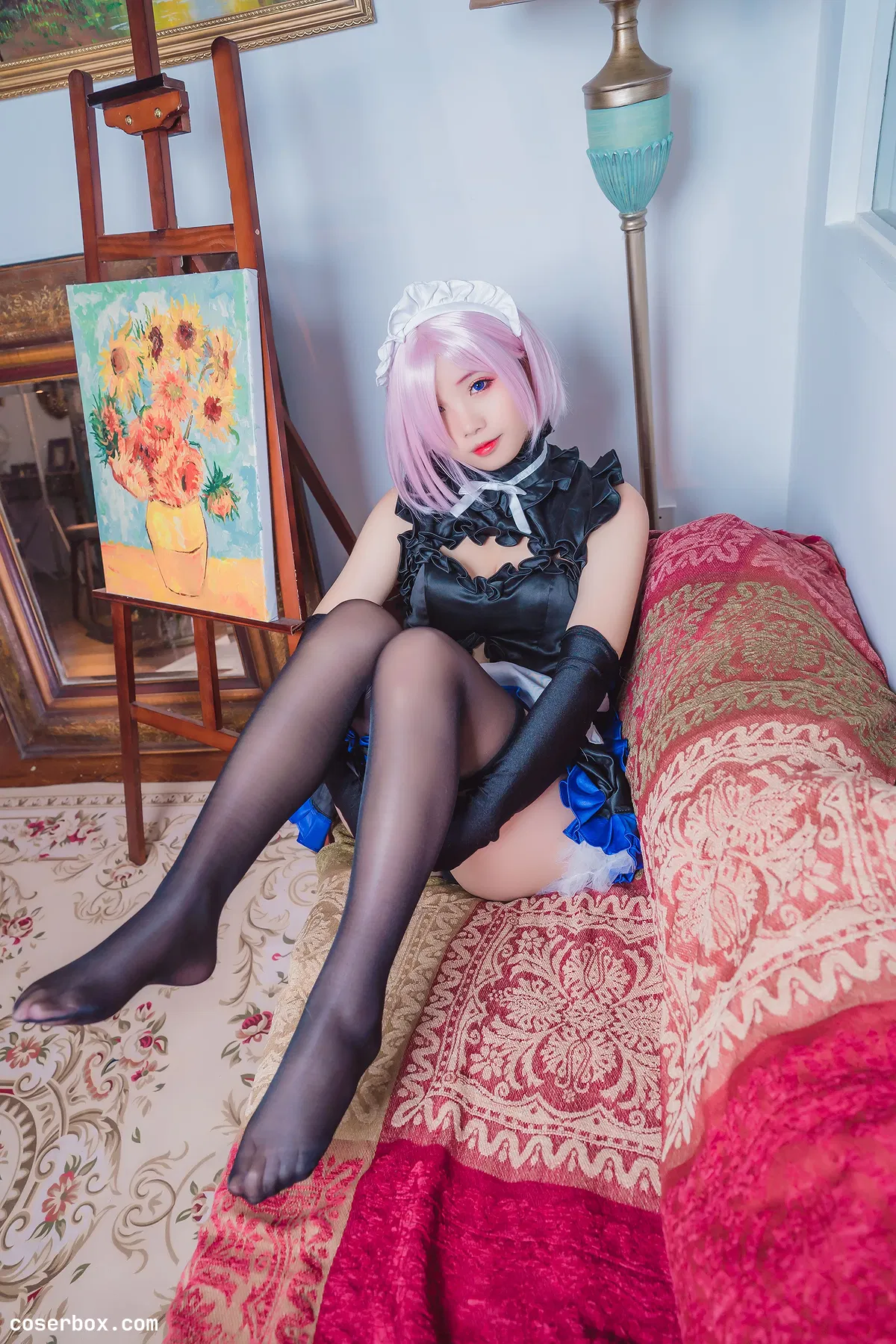 墨玉-M NO.004 玛修女仆 [40P 436.39MB] - 2