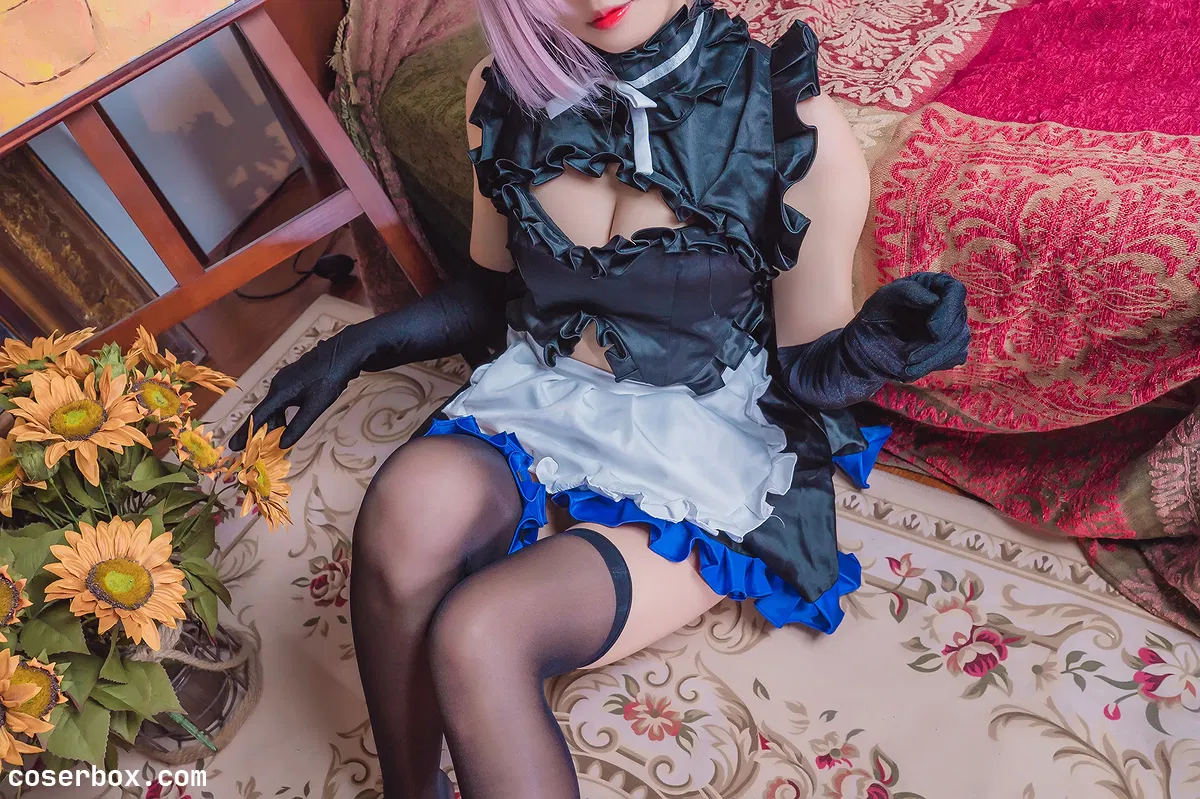 墨玉-M NO.004 玛修女仆 [40P 436.39MB] - 1