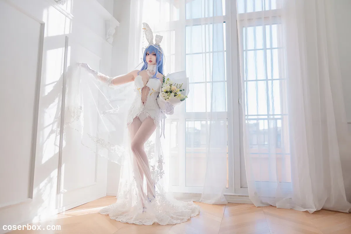 瓦斯塔亚小龙虾 NO.015 碧蓝航线新泽西 花园白雪之仪 [26P 137.83MB] - 2