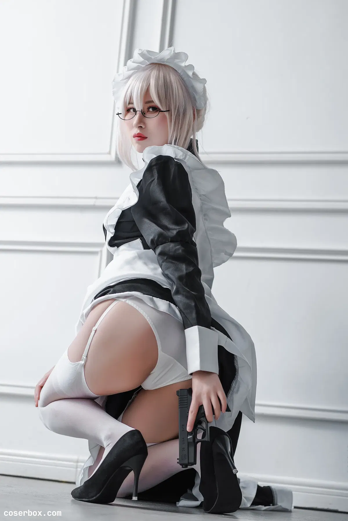 田璐璐 NO.002 女仆长裙 [21P 2.69MB] - 2