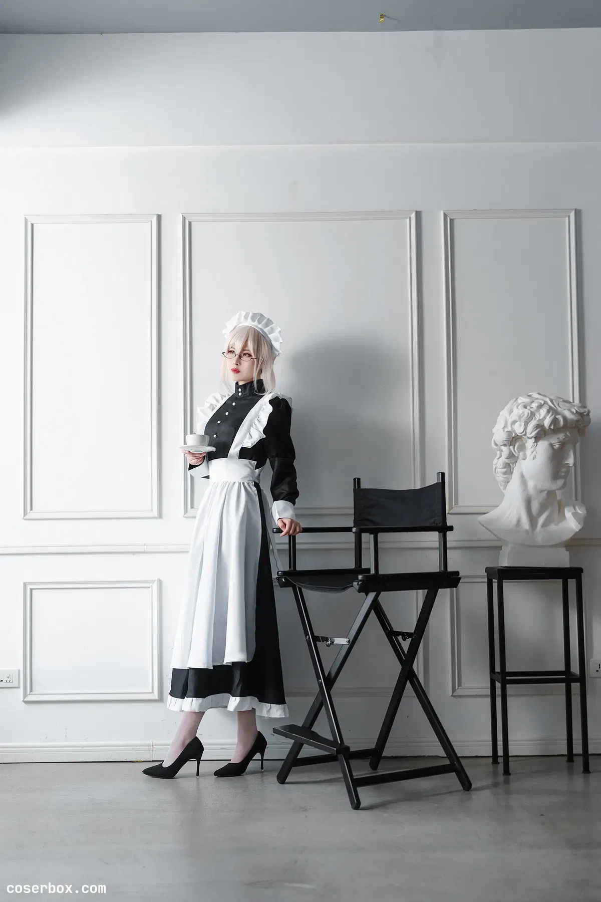 田璐璐 NO.002 女仆长裙 [21P 2.69MB] - 1