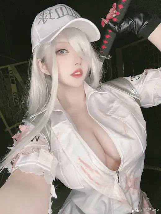 菌烨tako NO.015 工作细胞BLACK 白血球 [9P 0.23MB] - 1