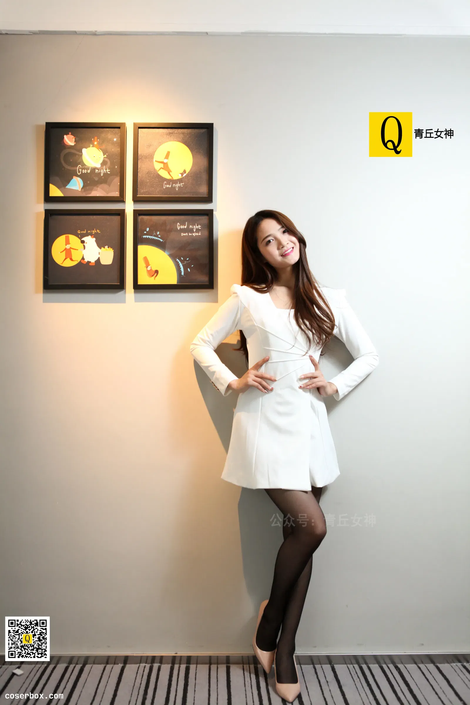 青丘女神 NO.091 2018.01.22 韩流来袭 黑丝女神 [69P 46.73MB]