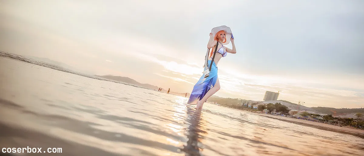 菌烨tako NO.012 春田泳装 [9P 4.8MB] - 1