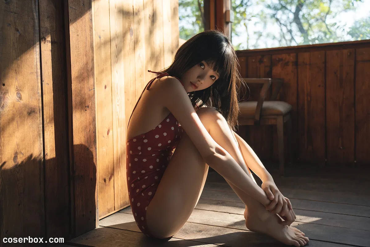 桜桃喵 NO.0160 红波点 - 2