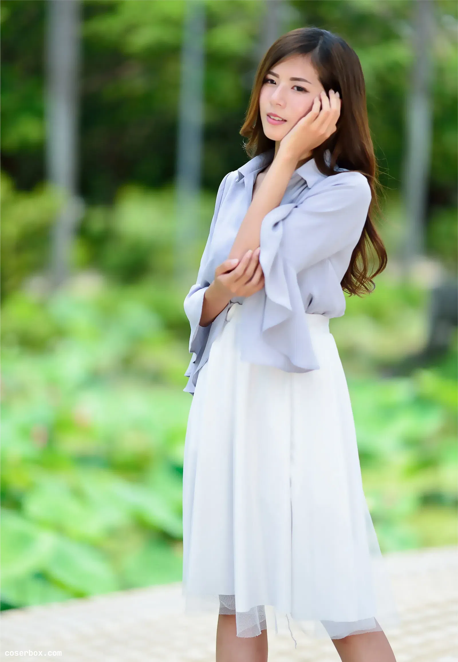 街拍丝足 NO.145 方唯真 飘逸长裙涼高美腿 [184P 309.39MB]