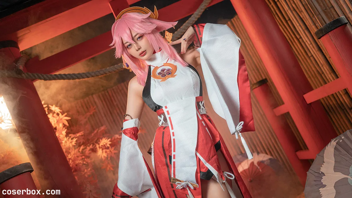 九言 NO.001 八重神子 [51P 2V 887.47MB] - 2