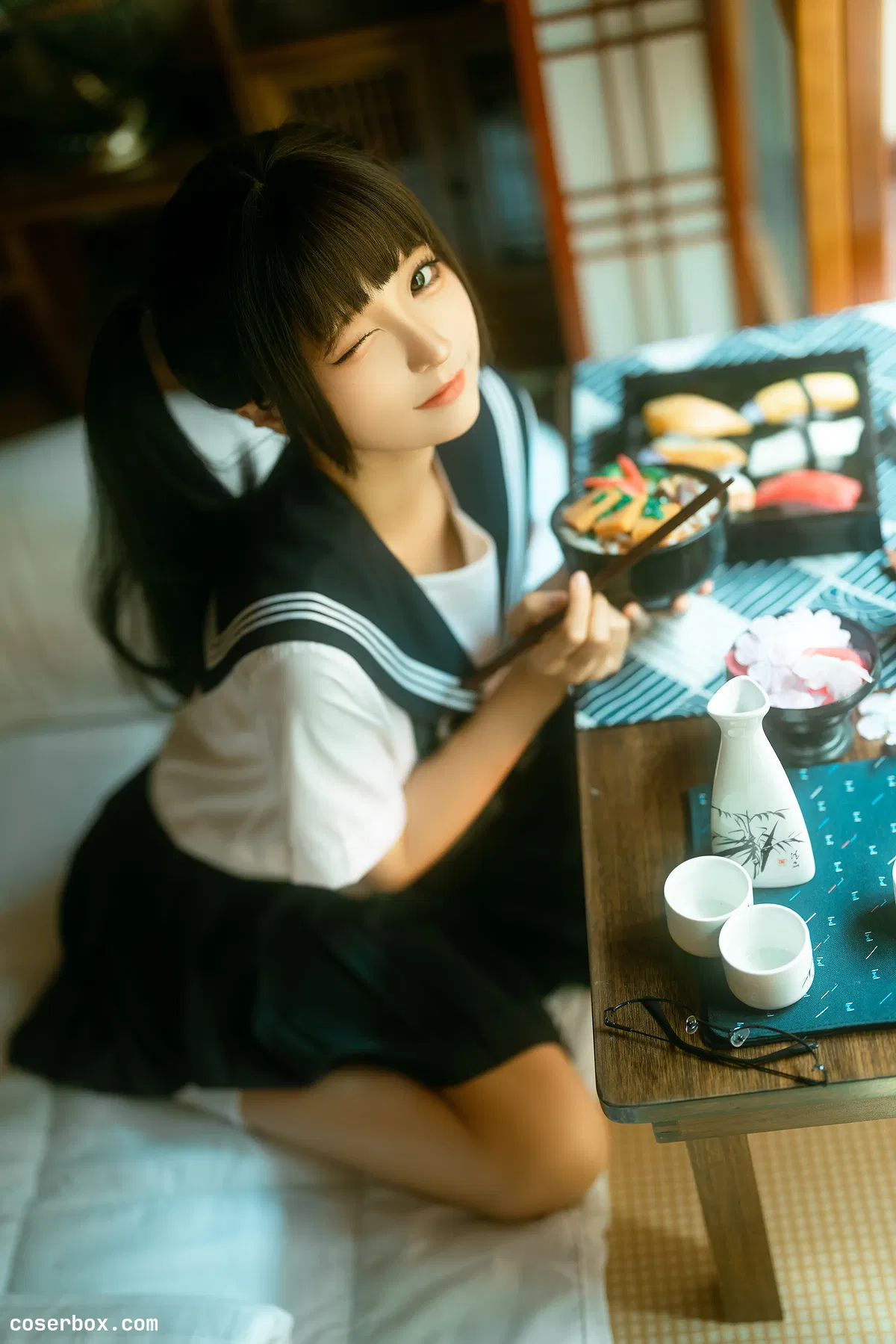 蠢沫沫 NO.245 居家学妹 - 2