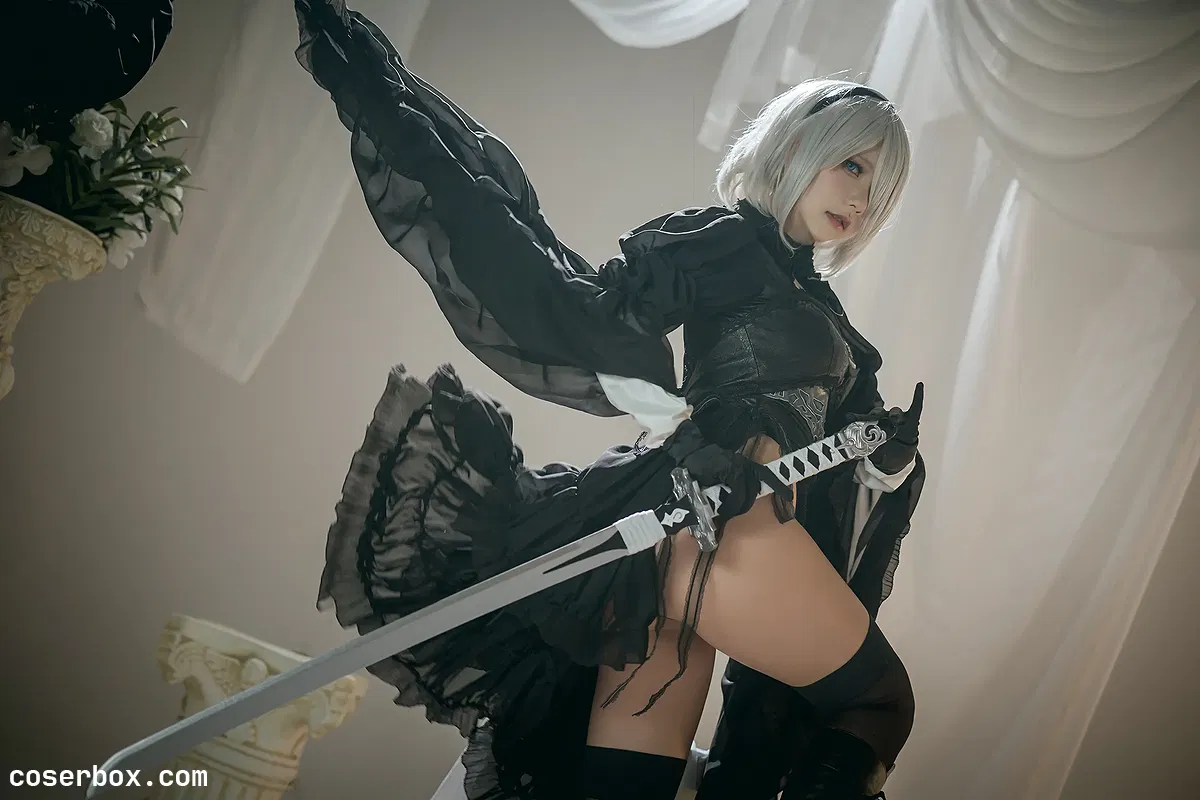 是一只熊仔吗 NO.015 Nier 2B Dress Ver [6P 15.0MB] - 1