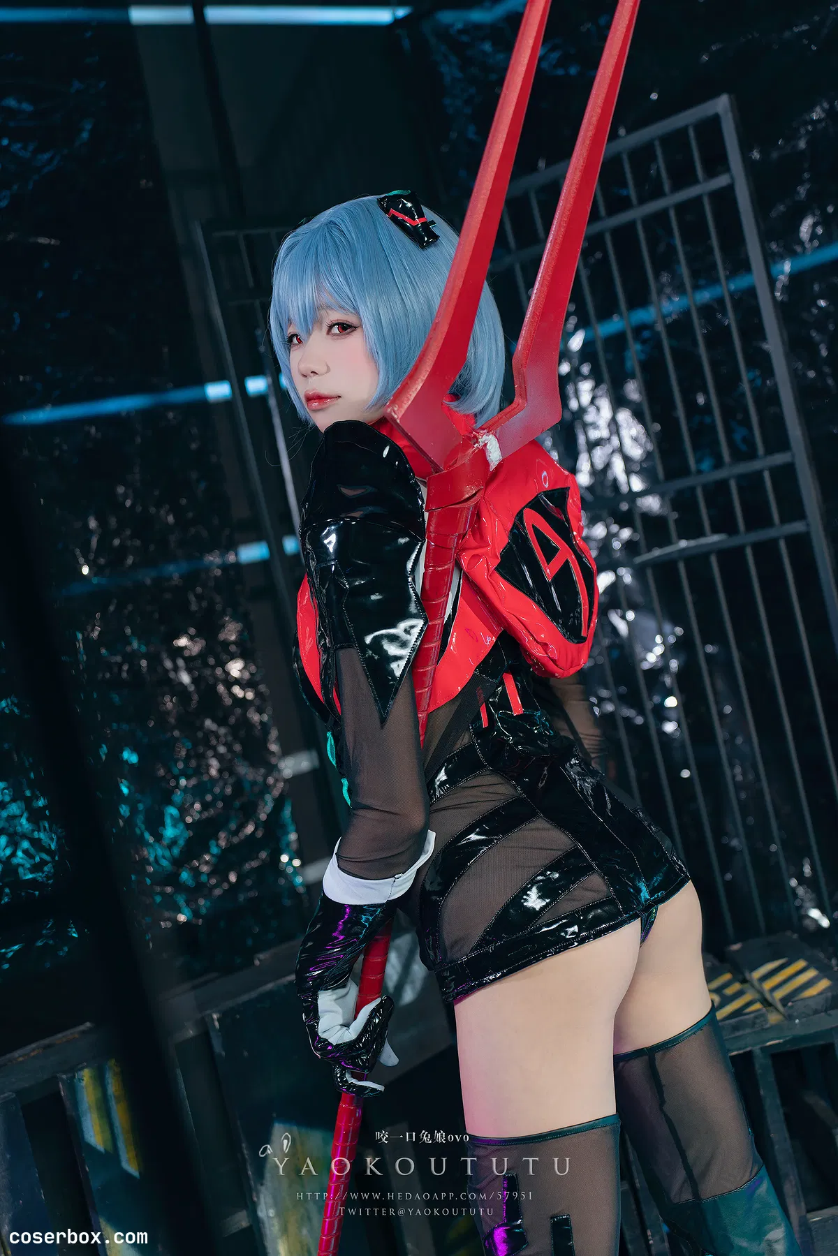 黏黏团子兔 NO.054 七月订阅『黑凌波』 - 1