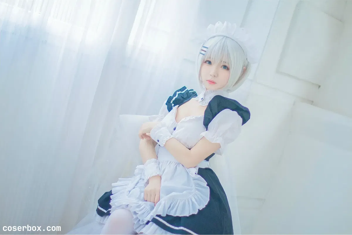 十万珍吱伏特 NO.026 鸢一折纸 女仆装 [43P 17.47MB] - 1