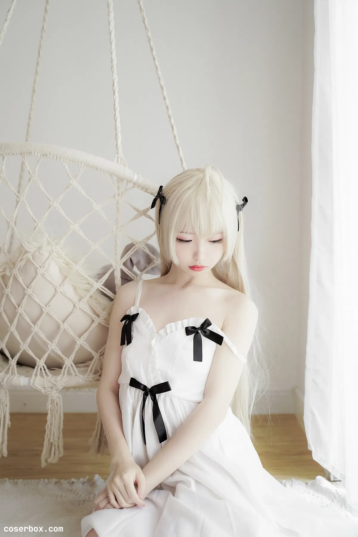 十万珍吱伏特 NO.008 穹妹白裙 [23P 221.58MB] - 1