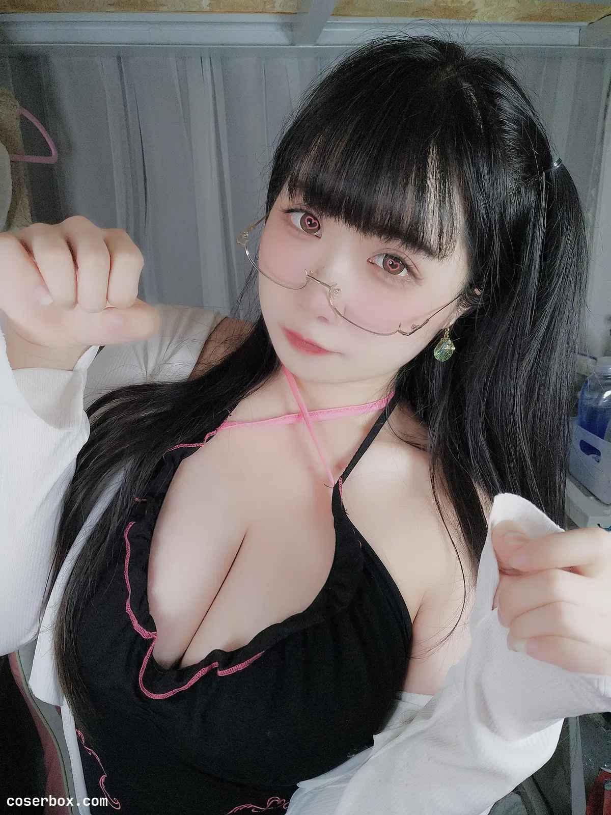 贞子蜜桃 NO.003 心心眼 [10P 121.55MB] - 1