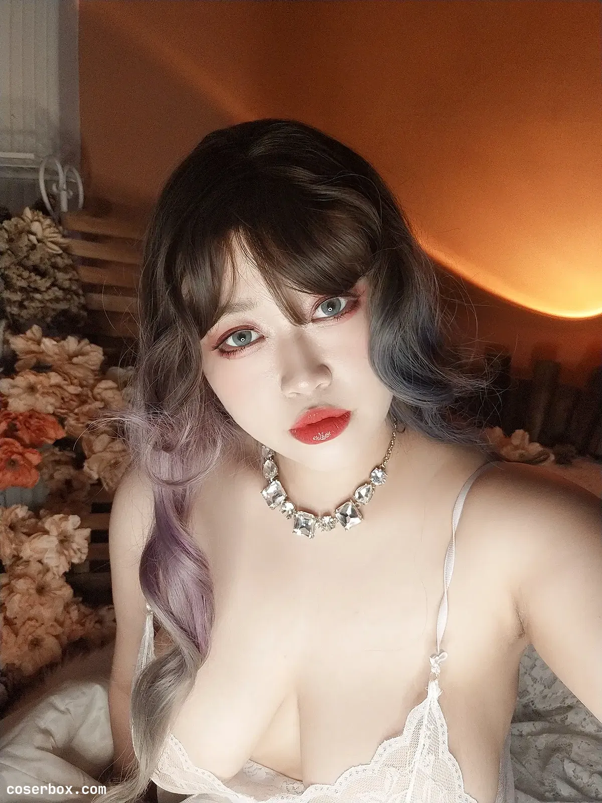 维他奶泽 NO.004 白网纱睡衣 [50P 1V 446.46MB] - 2