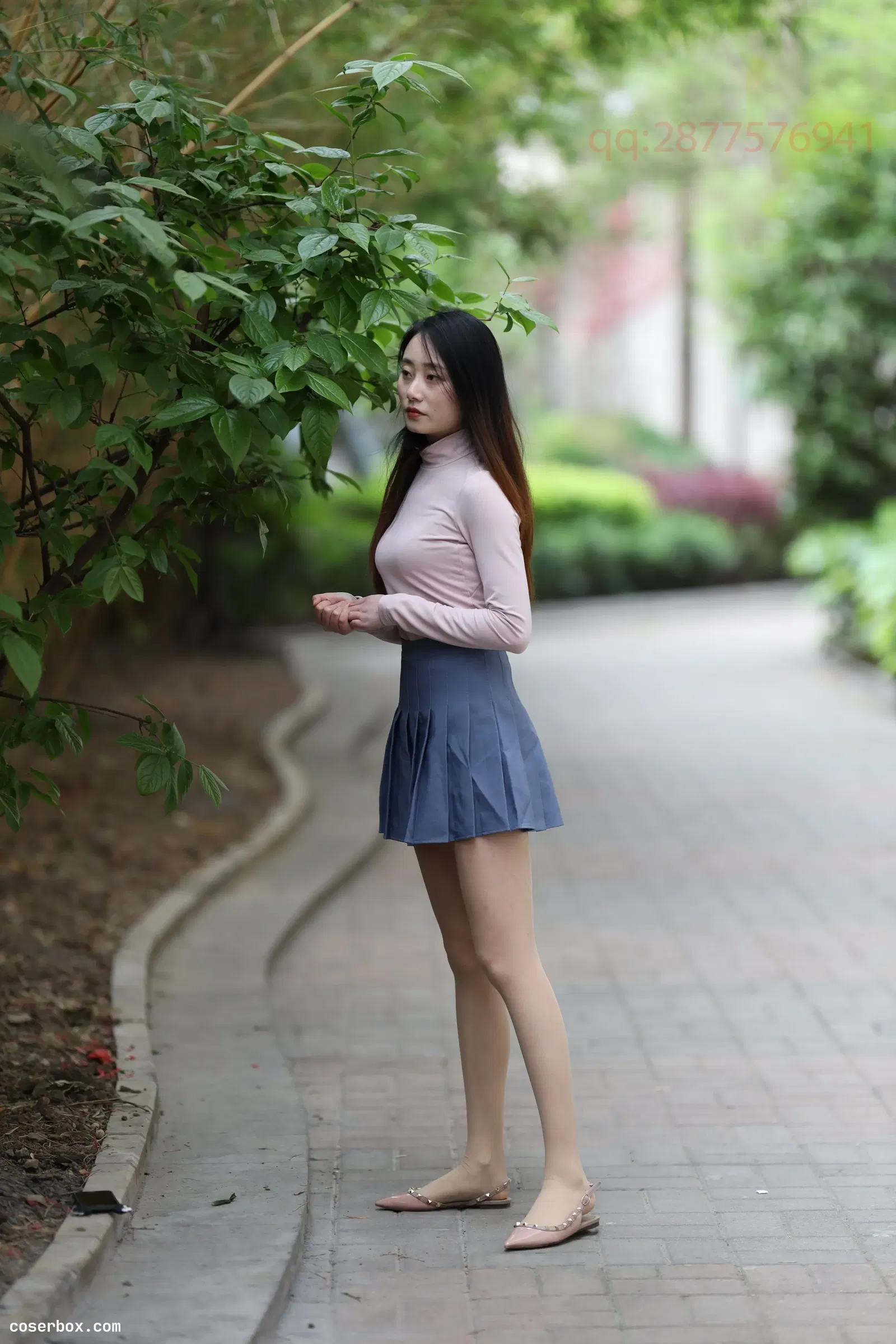 大西瓜爱牙膏 2020年11月 03 百褶裙肉丝 [182P 813.45MB]