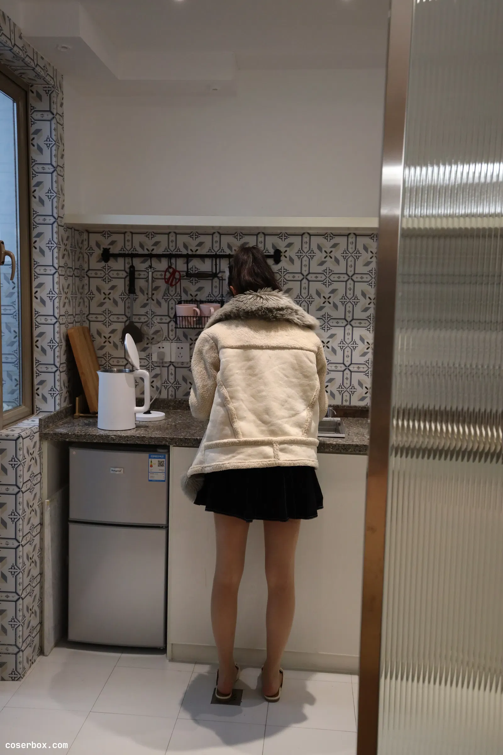 大西瓜爱牙膏 2020-2月 02 活动模特1 牛仔裙肉丝 [152P 966.83MB]