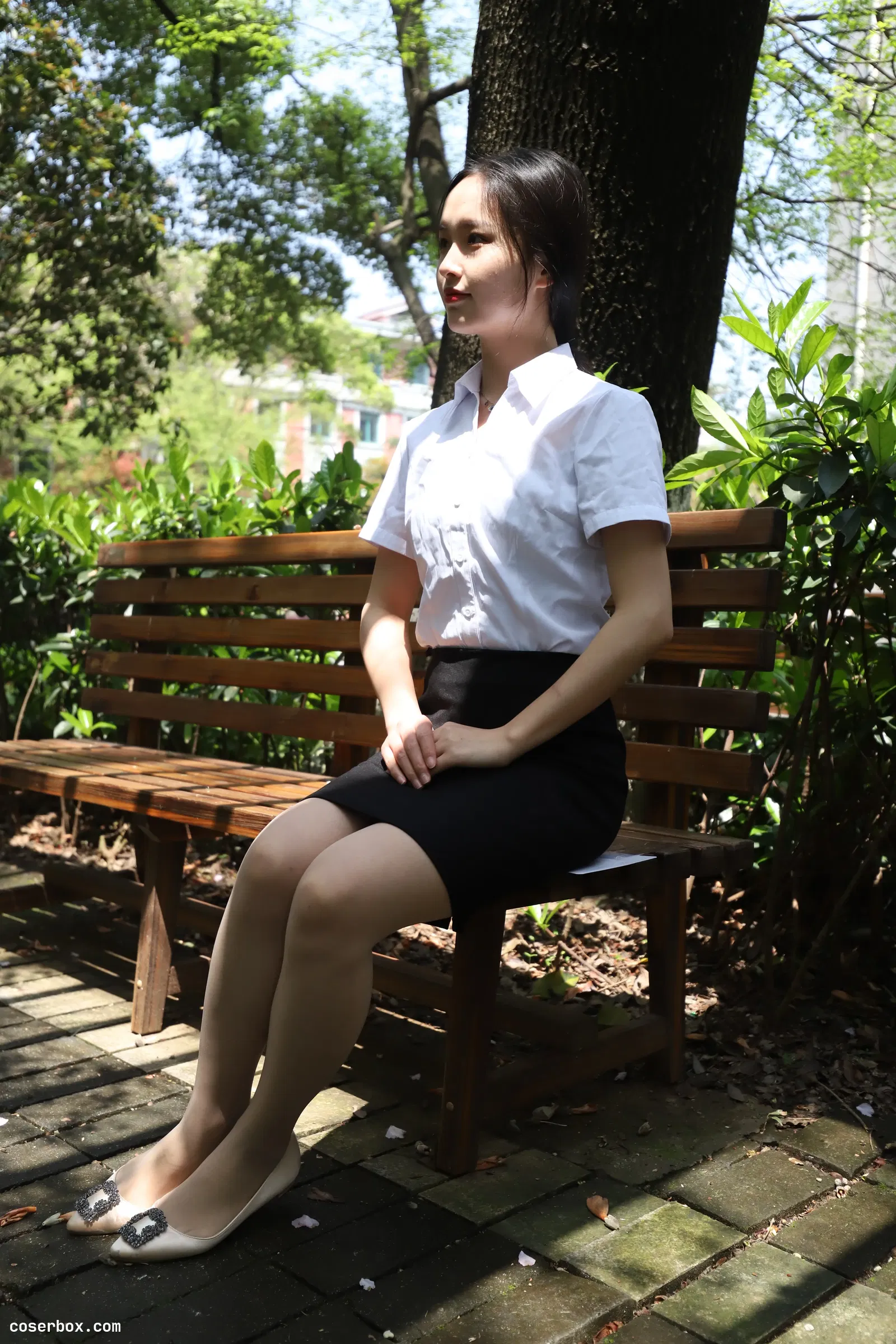 大西瓜爱牙膏 2020-1月 X3 活动模特2 户外制服ol-1 [151P 1.01GB]