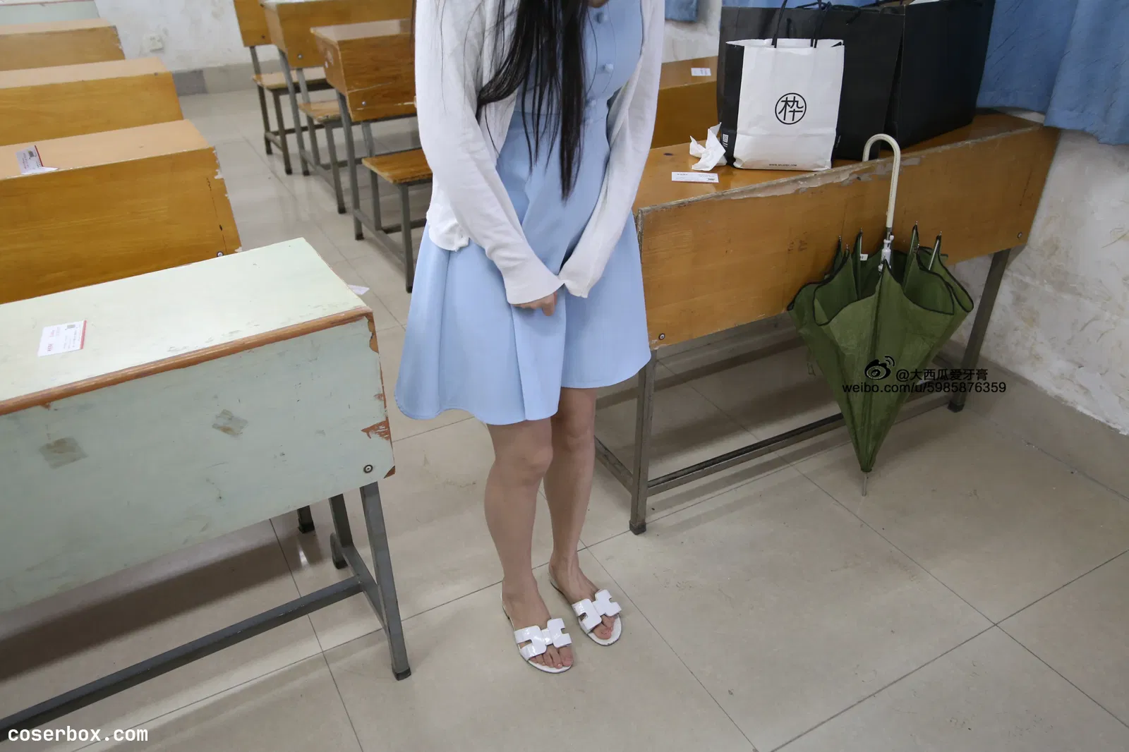 大西瓜爱牙膏 Z4-1 小蓝裙 [261P 1.98GB]