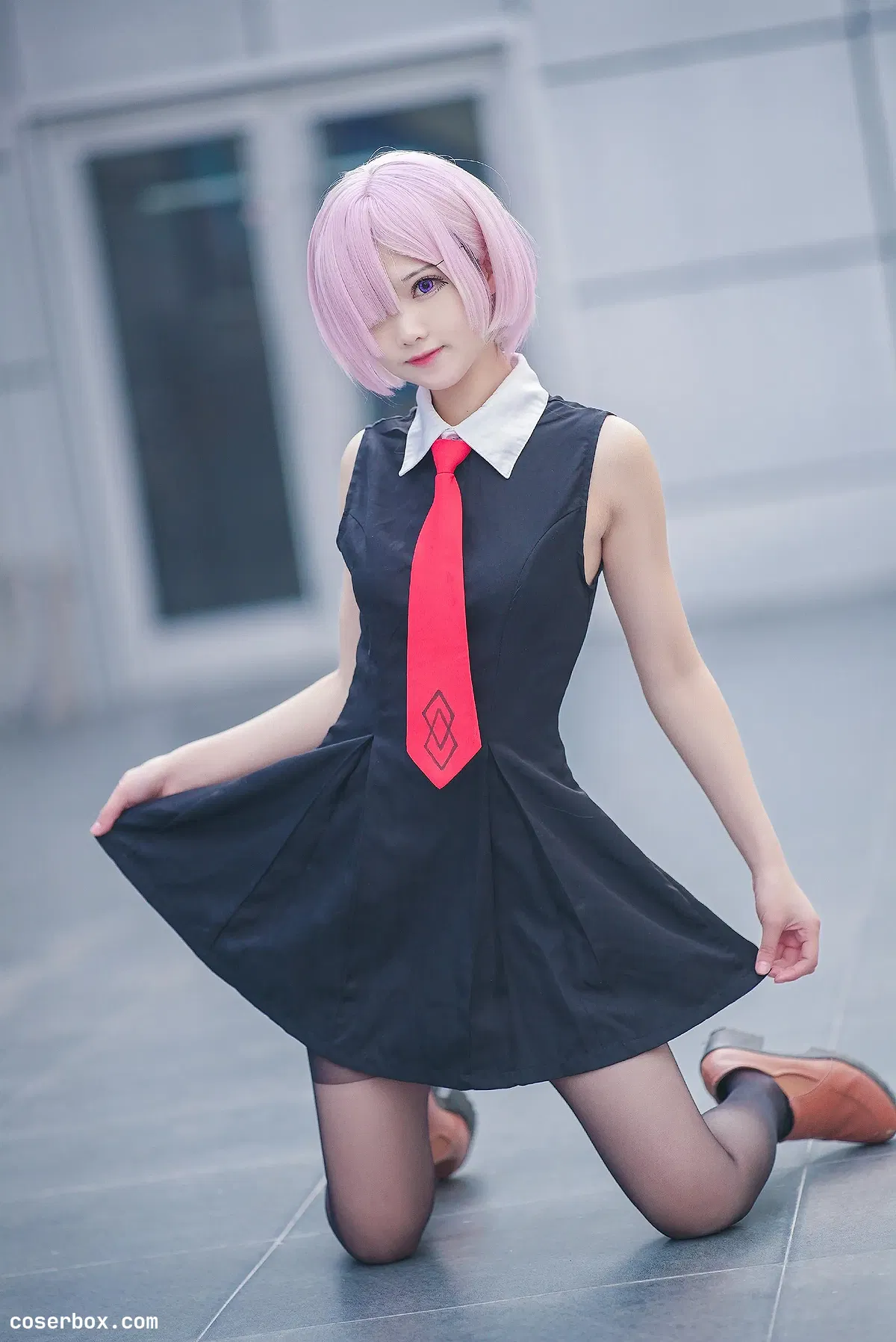 羽天Shine NO.16 FATEGRAND ORDER COS玛修FATE可爱马修学妹场照 [9P 20.89MB] - 2