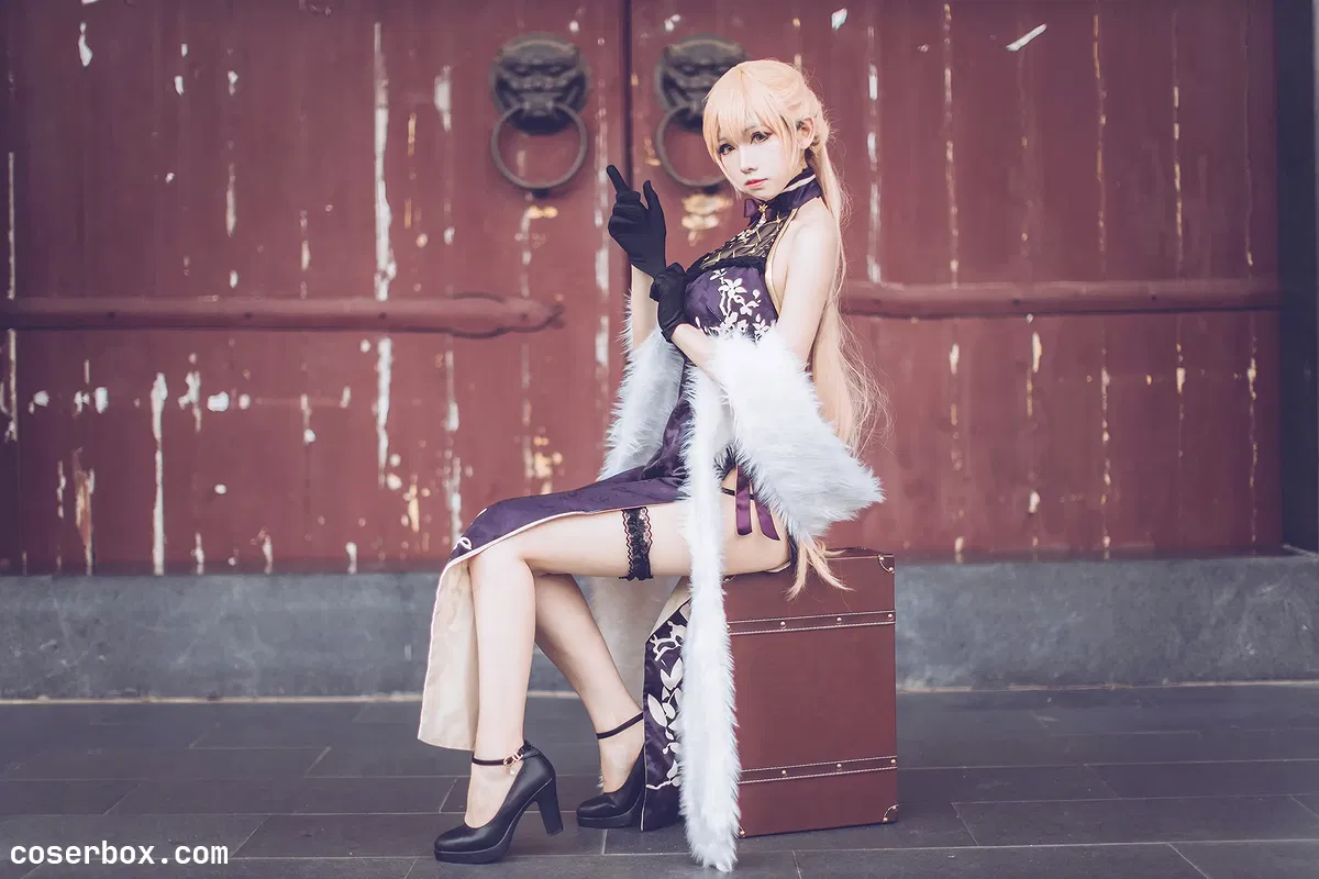 衣衣 NO.001 少女前线紫雨心 [15P 25.47MB] - 1