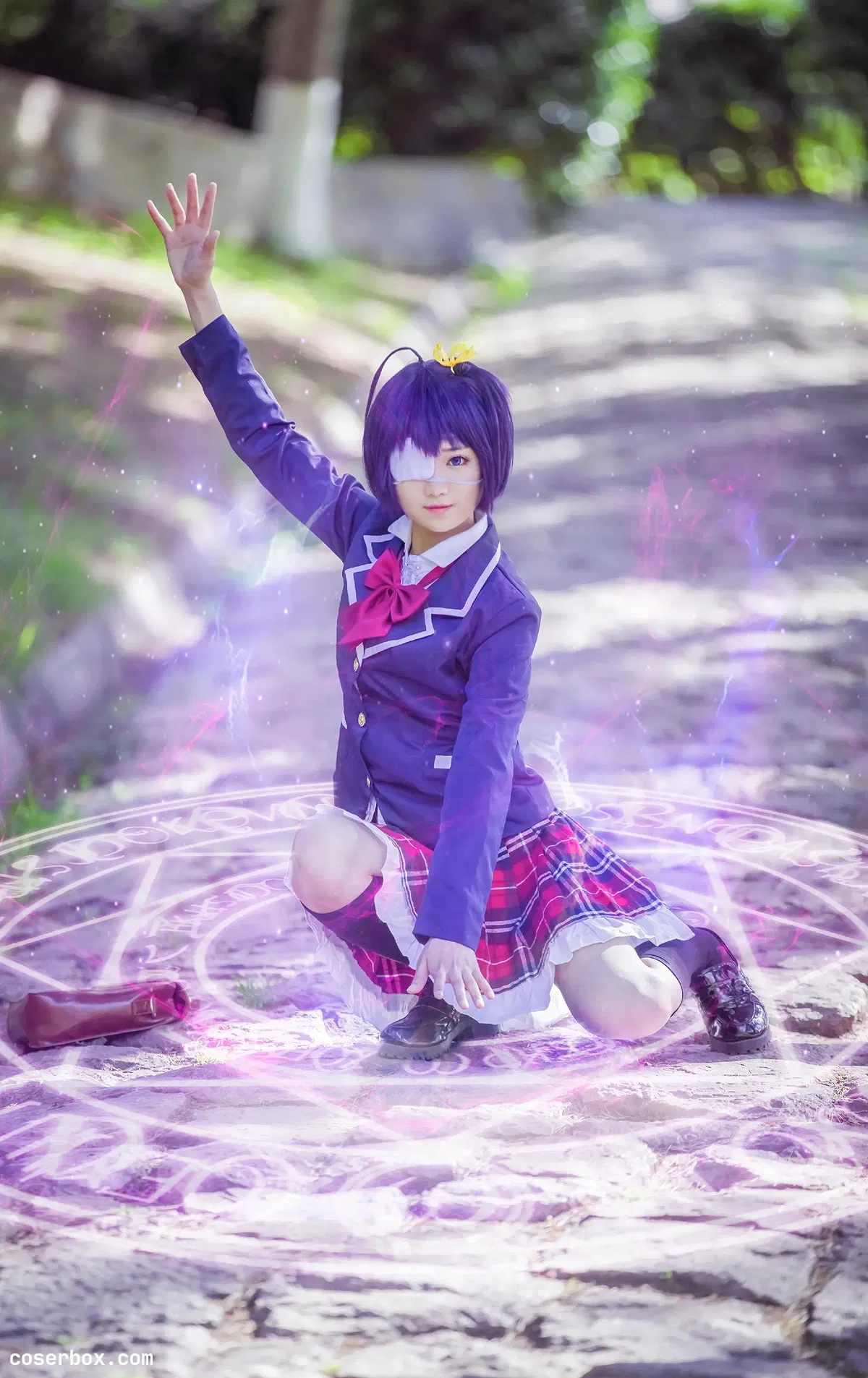 羽天Shine NO.06 中二病也要谈恋爱COS可爱小鸟游六花 [10P 31.03MB] - 1