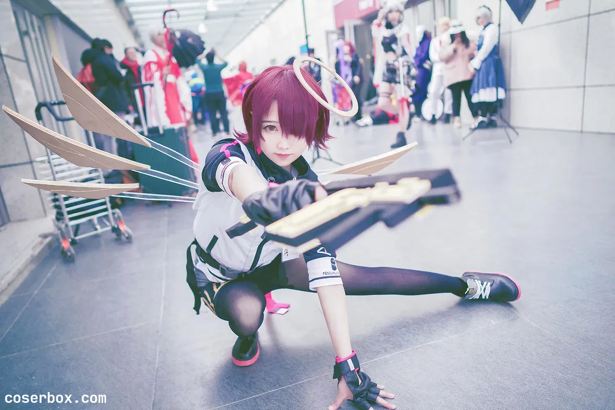 羽天Shine NO.58 明日方舟COS可爱能天使 [11P 30.87MB] - 1