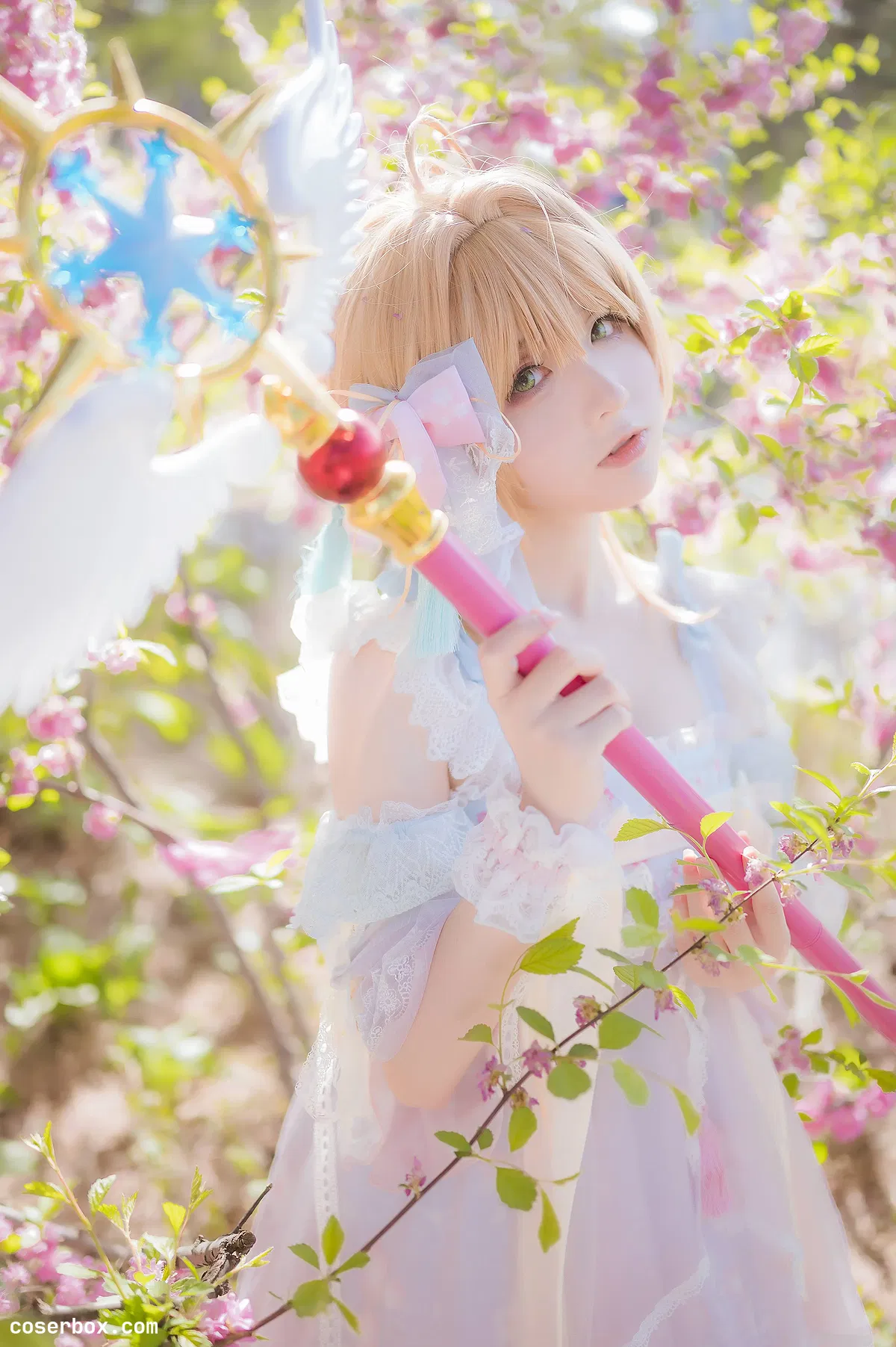 渊秧 NO.024 魔卡少女樱-木之本樱中华风洋装同人cos [10P 10.83MB] - 1
