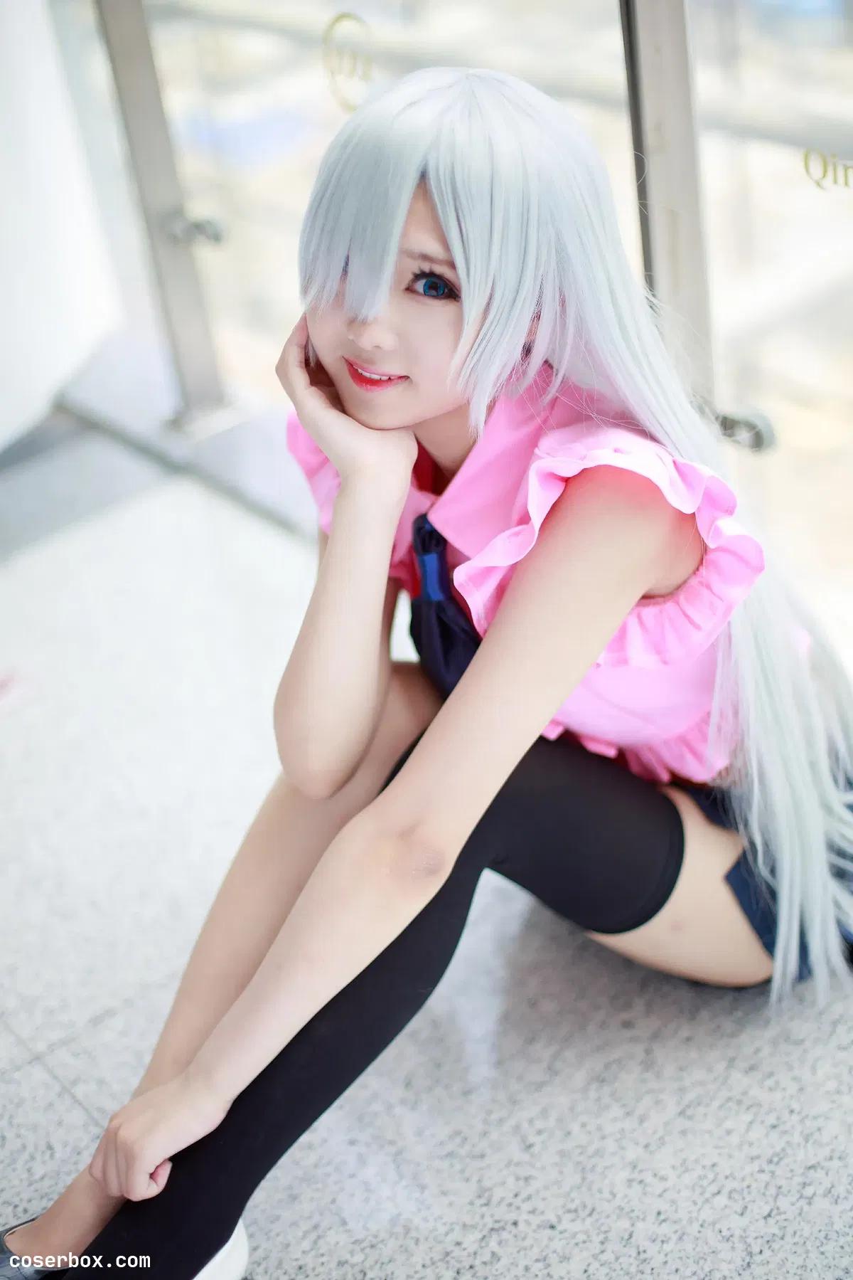 羽天Shine NO.64 七原罪COS可爱伊丽莎白场照 [13P 24.02MB] - 1