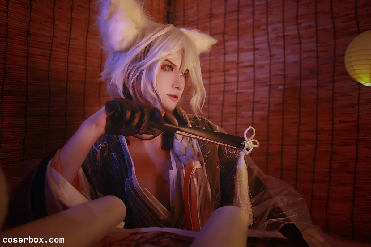 渊秧 NO.023 阴阳师手游--妖狐-逐月照君 [15P 6.08MB] - 2