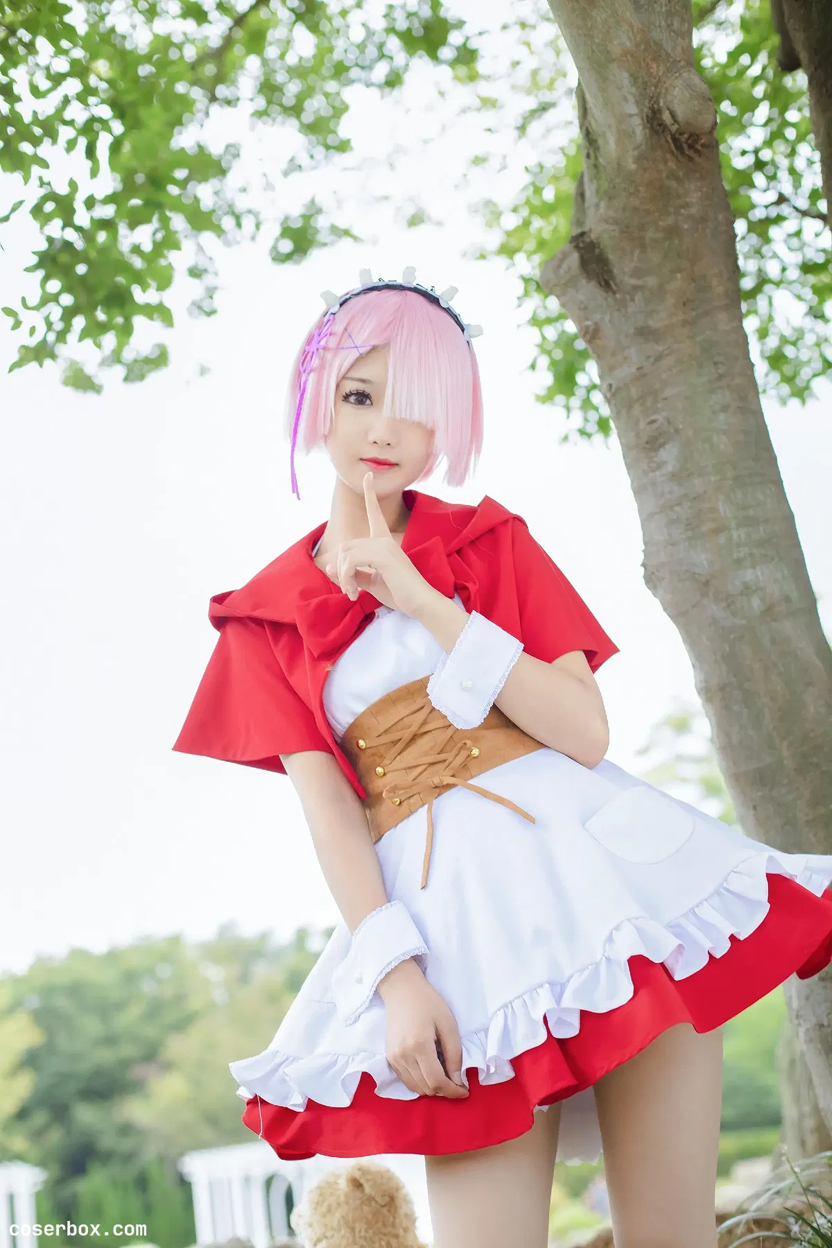 羽天Shine NO.27 RE从零开始的异世界生活COS可爱御姐蕾姆拉姆 [12P 37.94MB] - 2