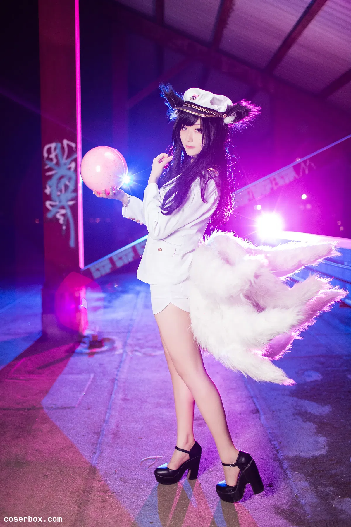 浅野菌子 NO.030 英雄联盟 九尾妖狐阿狸 [8P 29.72MB] - 2