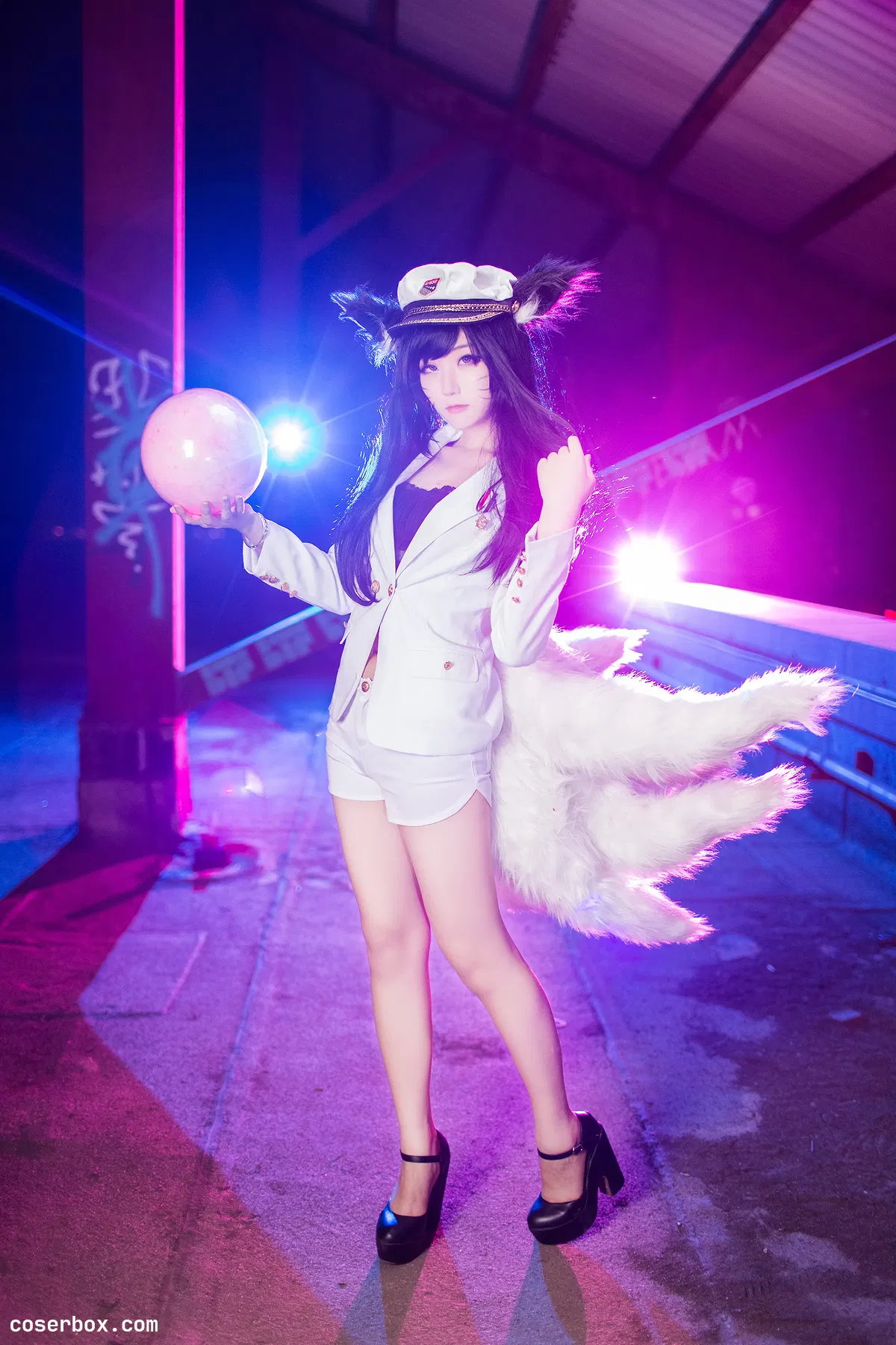 浅野菌子 NO.030 英雄联盟 九尾妖狐阿狸 [8P 29.72MB] - 1