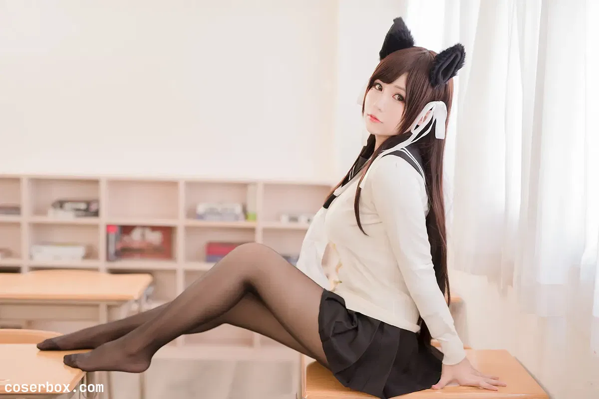 渊秧 NO.026 JK兽耳 [10P 6.46MB] - 1