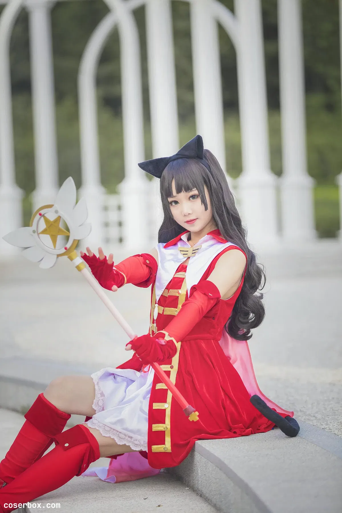 羽天Shine NO.60 魔法少女伊莉雅COS可爱远坂魔法少女 [9P 24.26MB] - 2