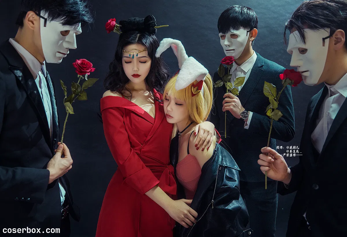 戚顾儿 NO.003 王者荣耀 貂蝉和公孙离 [20P 161.71MB] - 2