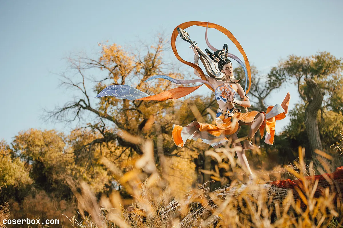 戚顾儿 NO.012 王者荣耀 杨玉环 [18P 196.93MB] - 1