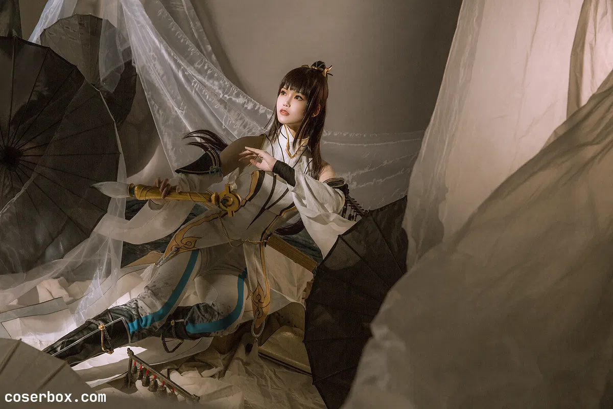 戚顾儿 NO.008 王者荣耀 上官婉儿惊鸿之笔 [13P 121.7MB] - 1