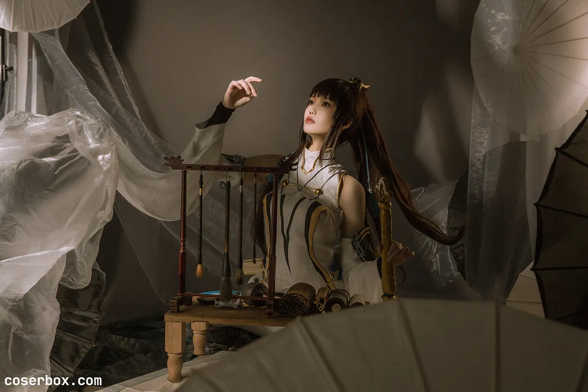 戚顾儿 NO.008 王者荣耀 上官婉儿惊鸿之笔 [13P 121.7MB] - 2