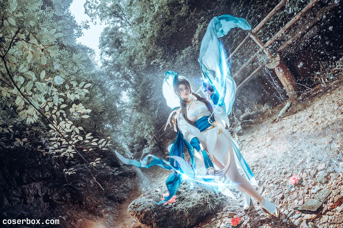 戚顾儿 NO.014 王者荣耀 虞姬云霓雀翎 [14P 147.56MB] - 1