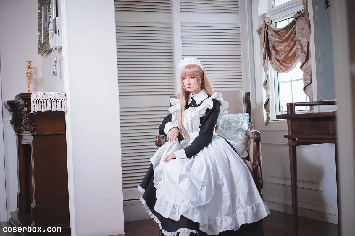 一千只猫薄禾 NO.03 女仆 [40P 313.19MB] - 1