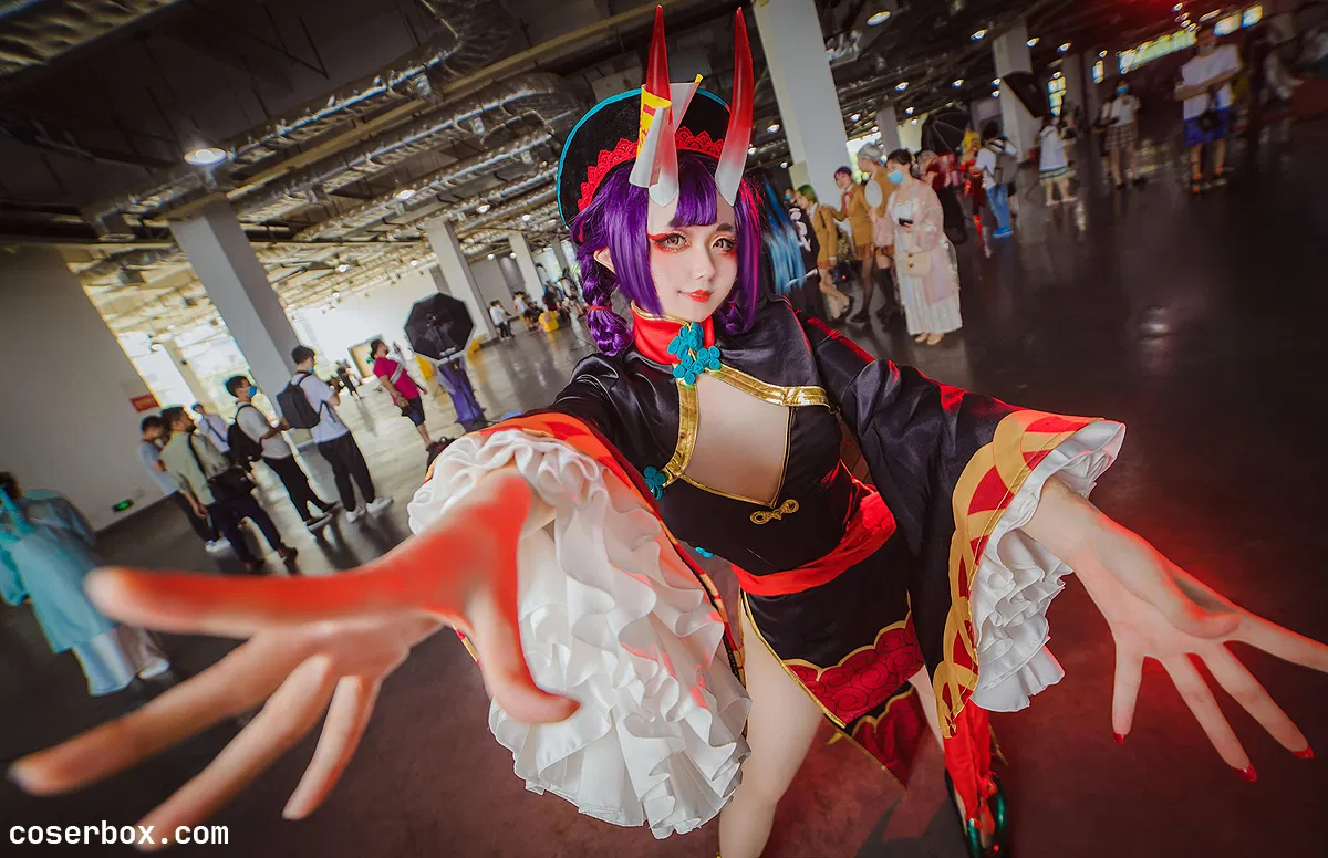 渊秧 NO.004 FATEu002FGRANDORDER-酒吞童子僵尸cos [16P 15.16MB] - 2