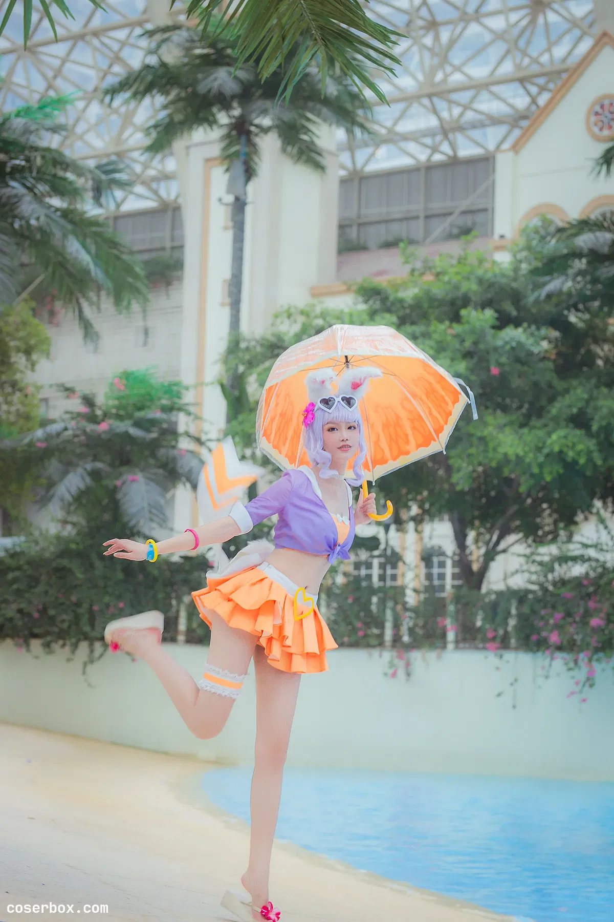 戚顾儿 NO.006 王者荣耀 公孙离蜜桔之夏 [19P 92.7MB] - 2